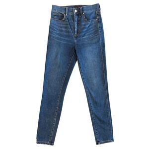 Ann Taylor Jeans Women's Size 4 Blue The Skinny Super High Rise Preppy 1143